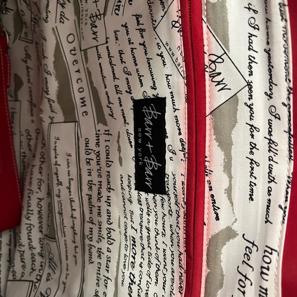 Barr + Barr XL Red Tote - Picture 4 of 6
